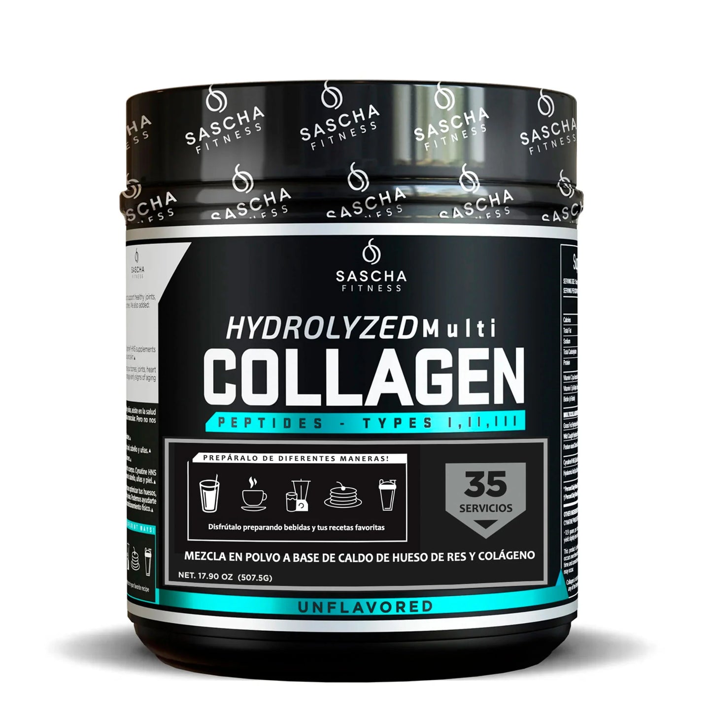 Sascha Fitness Collagen Unflavored