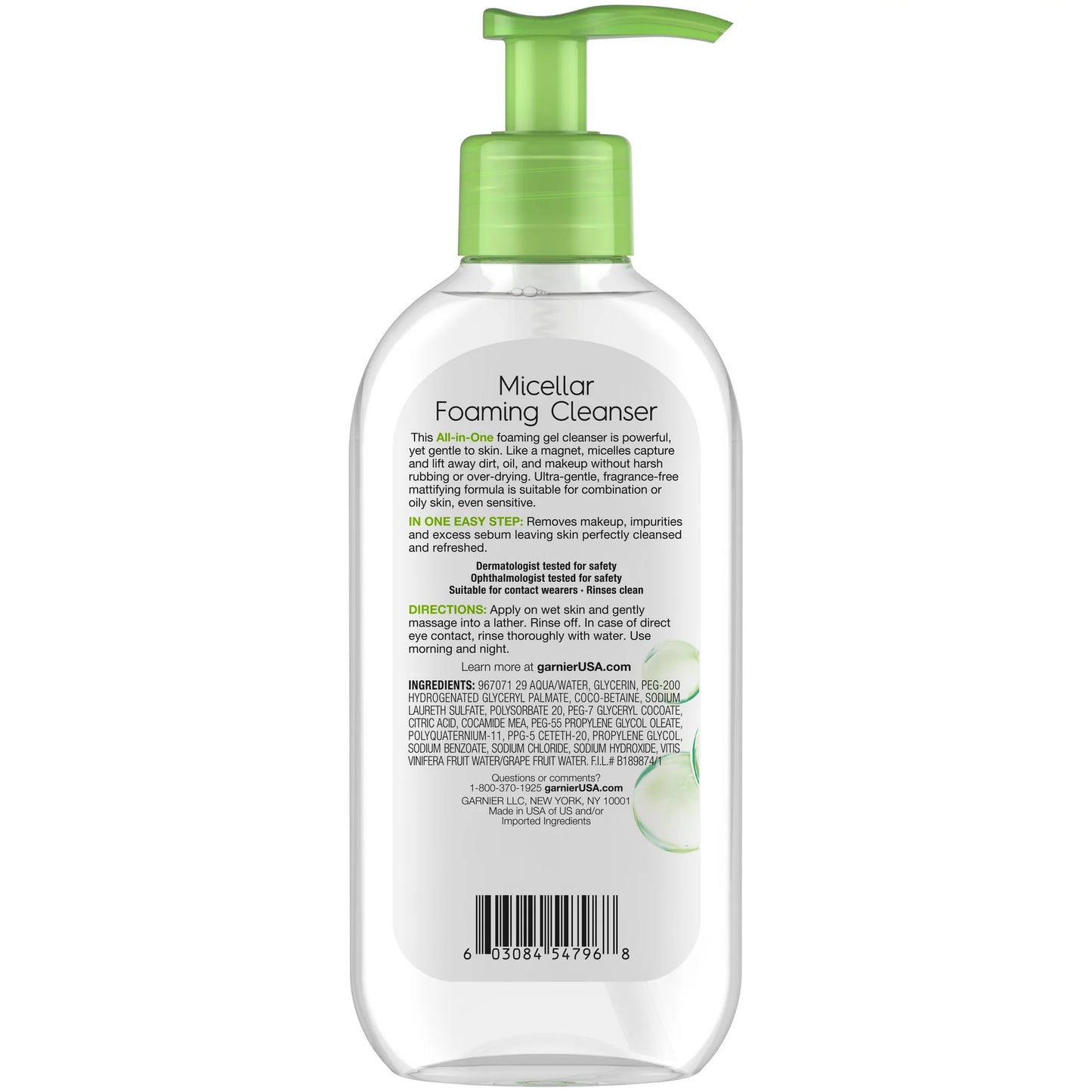 Micellar Foaming Cleanser for Oily Skin