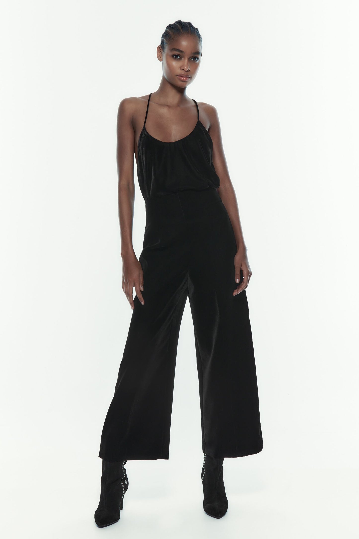 Pantalón Culotte Tercipelo