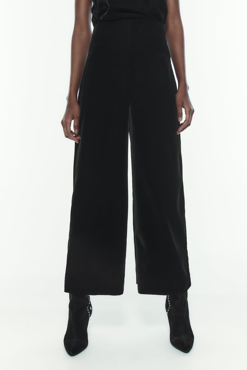 Pantalón Culotte Tercipelo