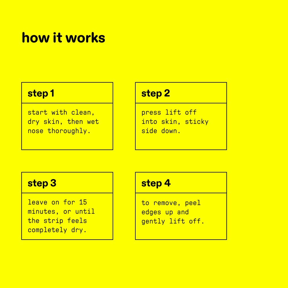 Lift Off Pore Strips