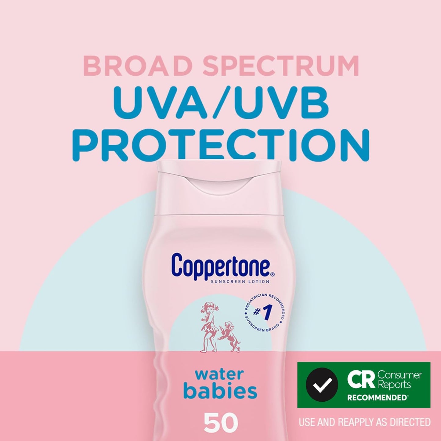 WaterBabies Sunscreen Lotion SPF50