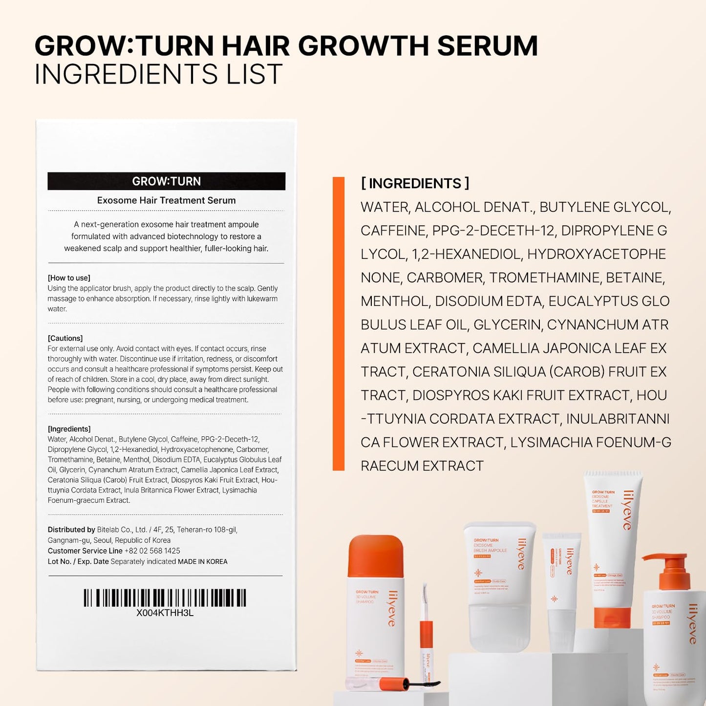 Grow:Turn Exosome Brush Ampoule