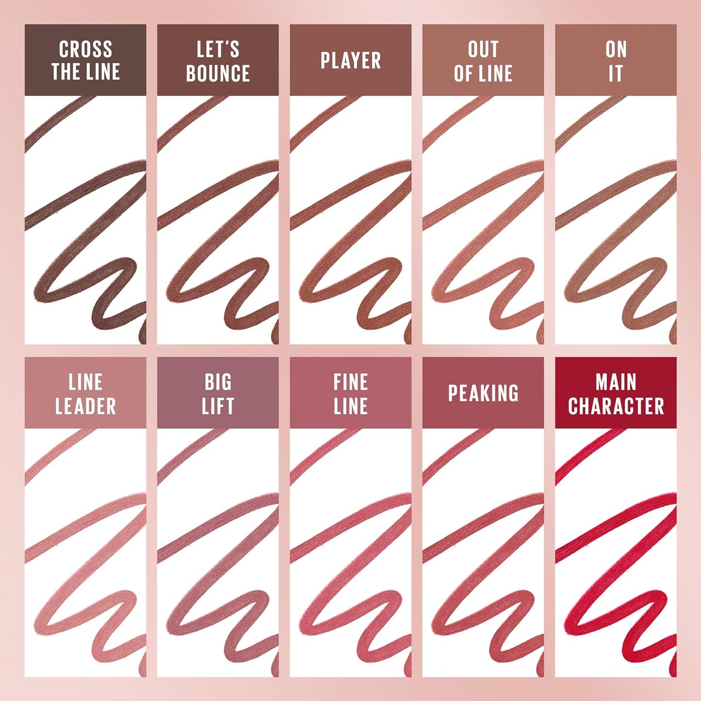 Lifter Liner Lip Liner Pencil with Hyaluronic Acid