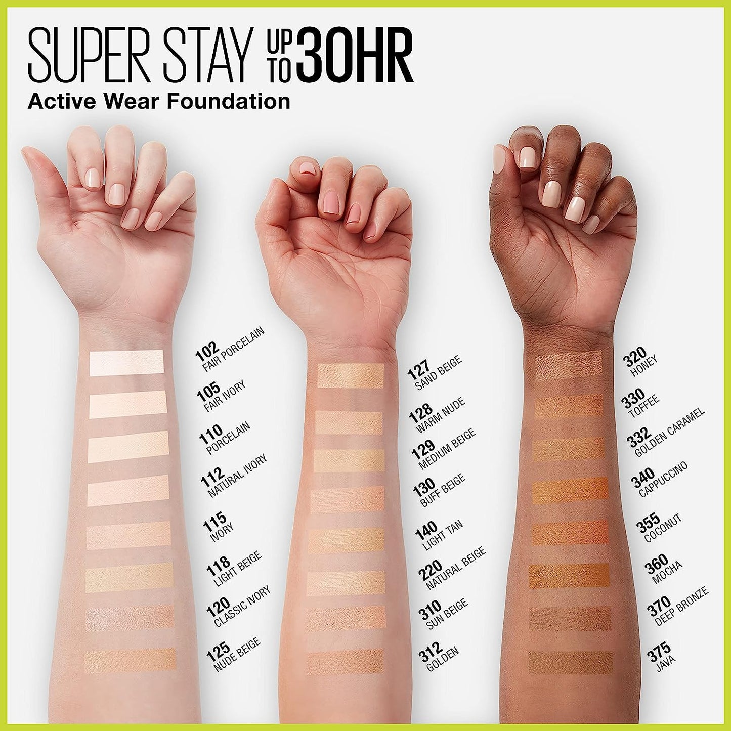 Super Stay Longwear Liquid Foundation Up To 30Hr Wear