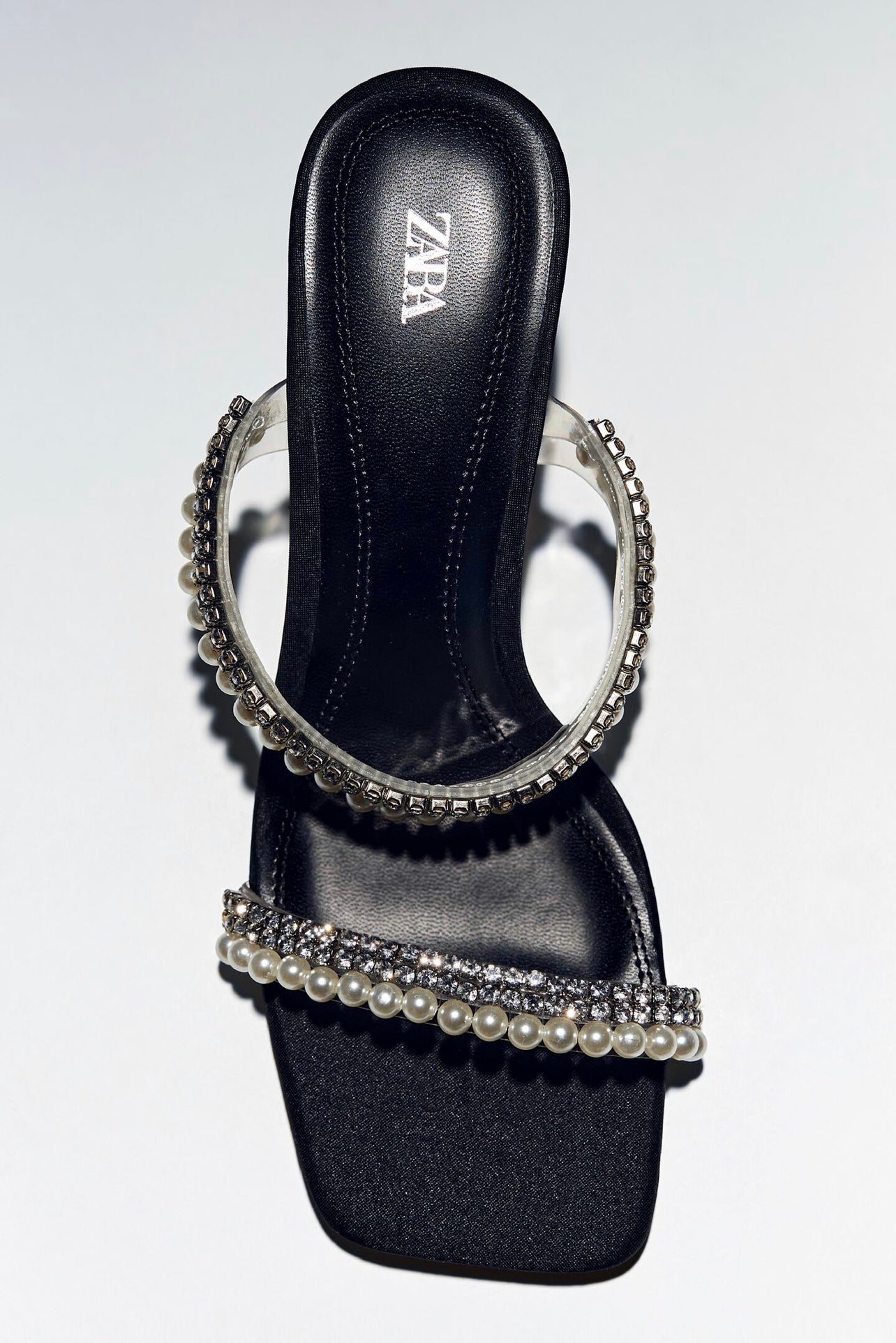 Sandalia Tacón Brillos