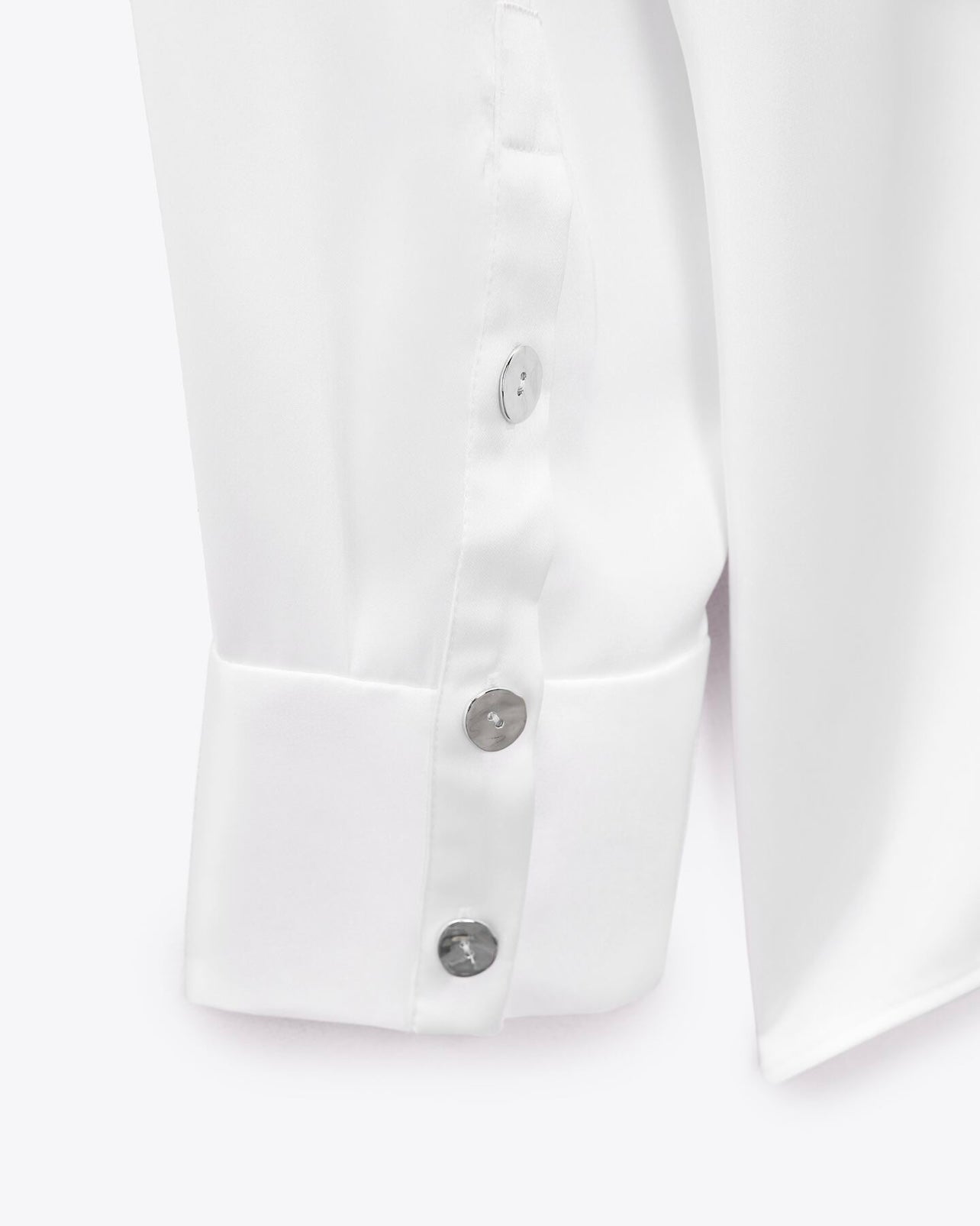 Camisa Satinada Botón