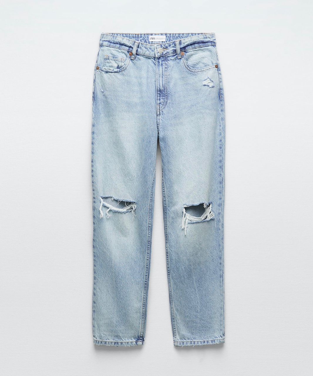 Jeans TRF Mom Fit Rotos