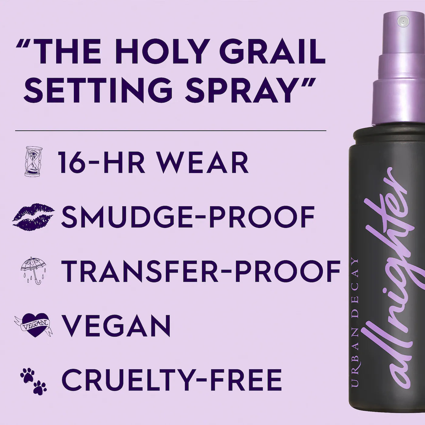 Mini All Nighter Long-Lasting Makeup Setting Spray