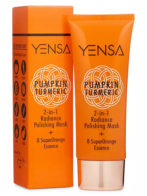 Pumpkin Turmeric 2-in-1 Radiance Polishing Mask + 8 SuperOrange Essence