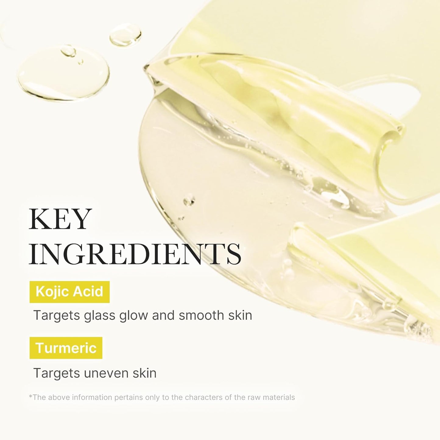 Kojic Acid Turmeric Brightening Gold Jelly Gel Mask