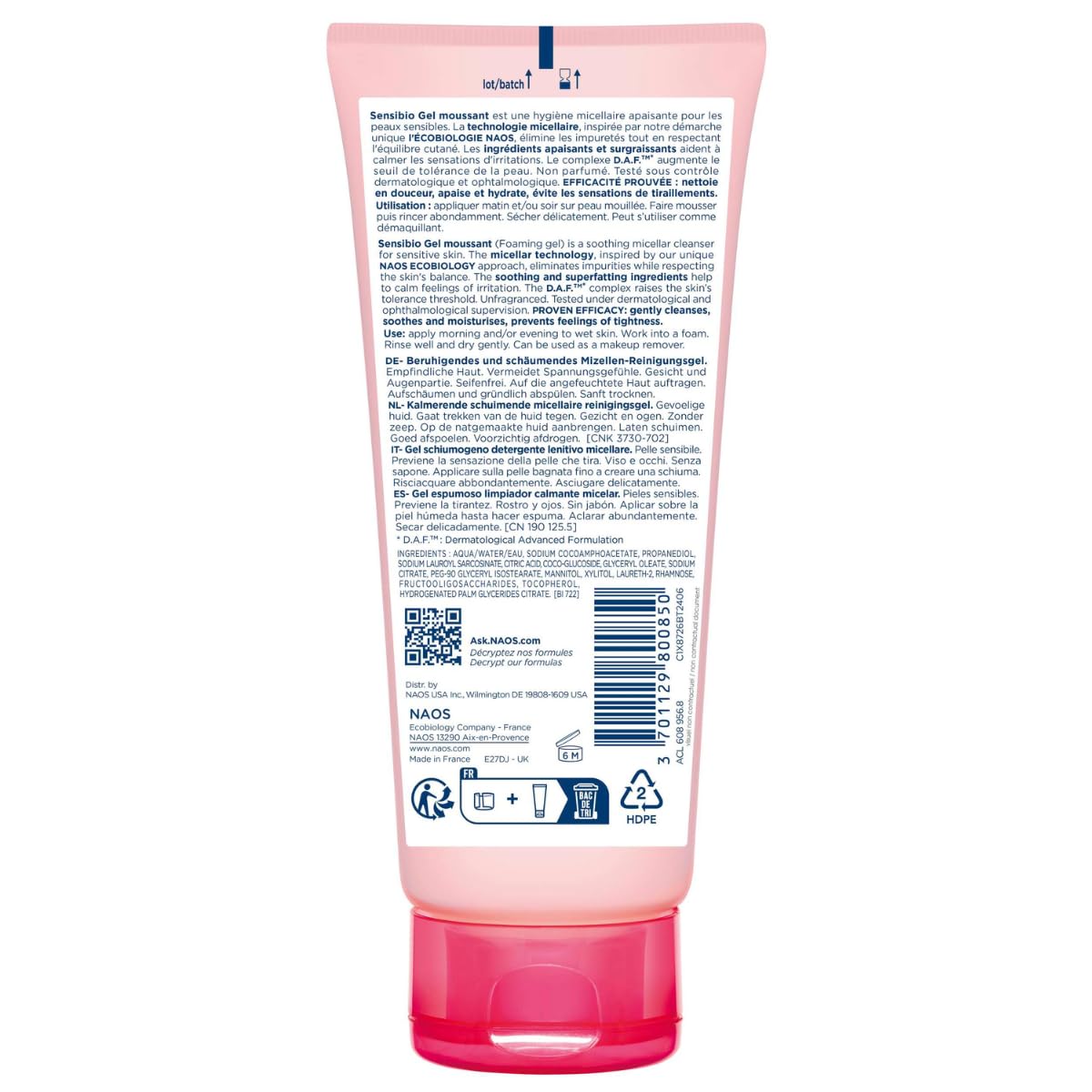 Sensibio Gel Moussant