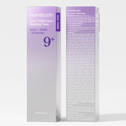 No.9 NAD+ + PDRN Glow Boosting Toner