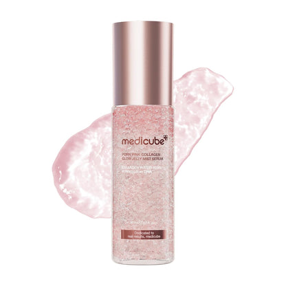 PDRN Pink Collagen Glow Jelly Mist Serum Travel Size