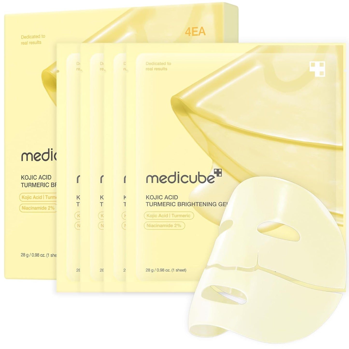 Kojic Acid Turmeric Brightening Gold Jelly Gel Mask