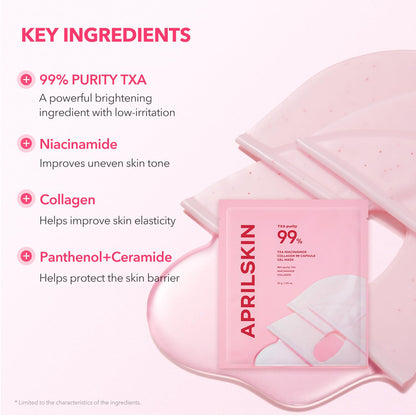 TXA Pink Capsule Gel Mask