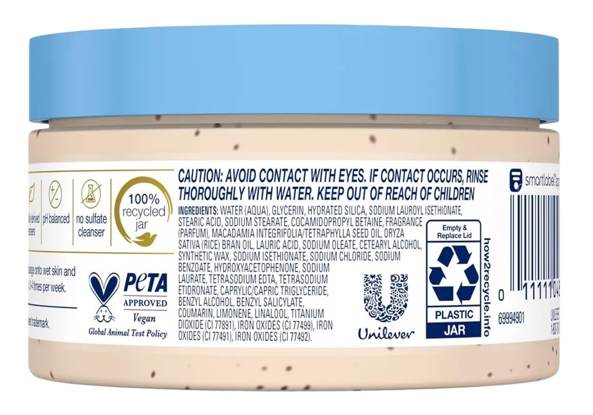 Body Scrub Crushed Macadamia & Rice Milk