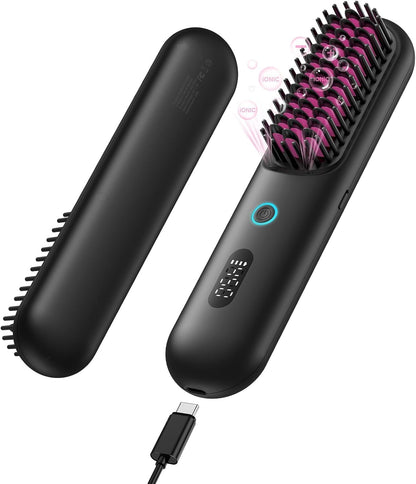 Porta Pro Plasma Cordless Hair Straightener Brush