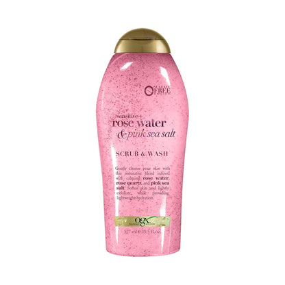 Rose Water & Pink Sea Salt Scrub & Wash