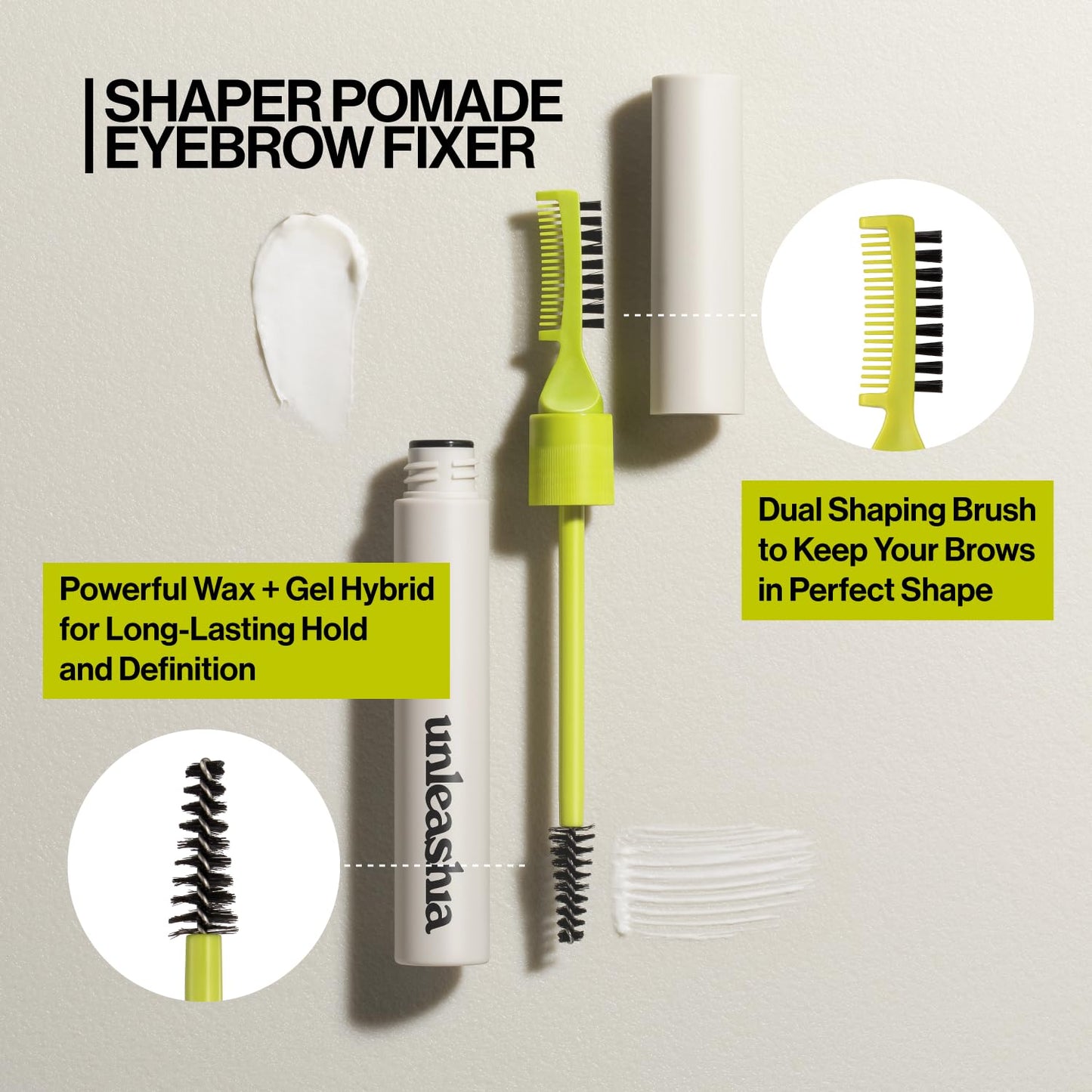 Shaper Pomade Eyebrow Fixer - No.1 Clear