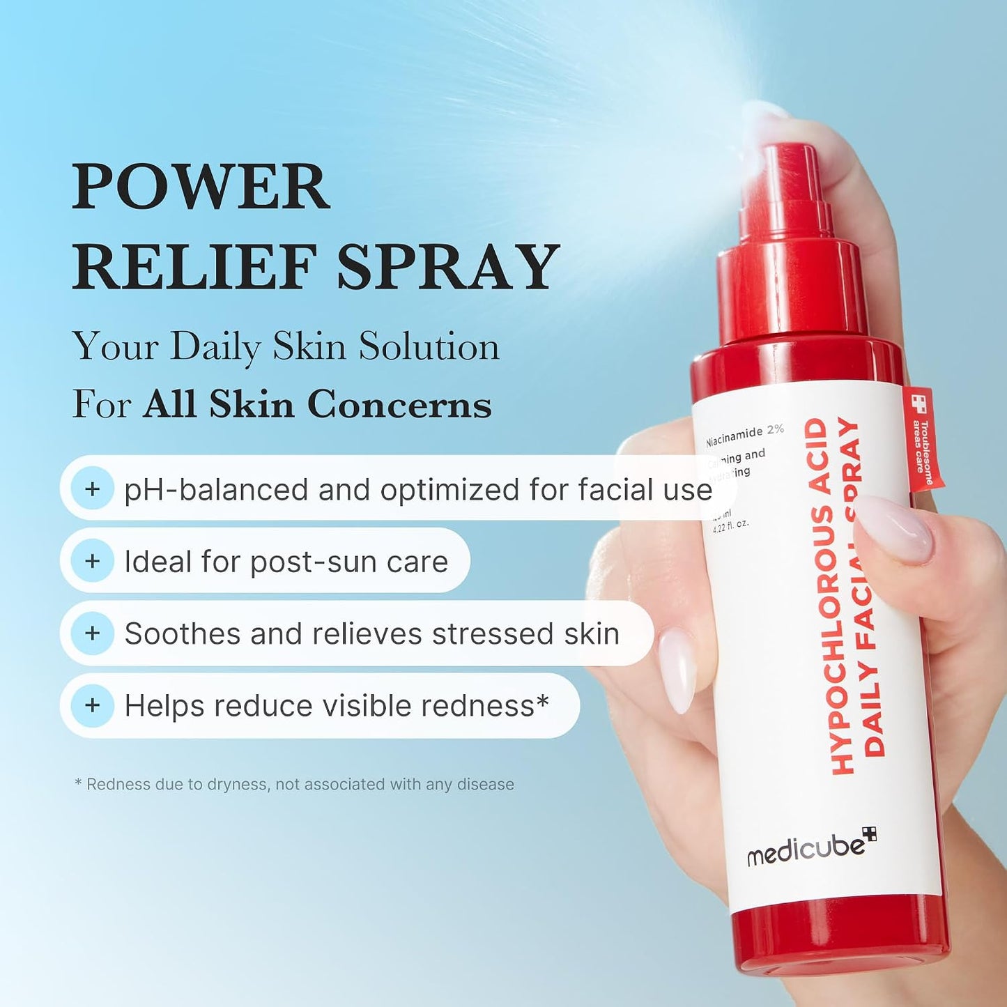 Hypochlorous Acid Power Soothing Spray