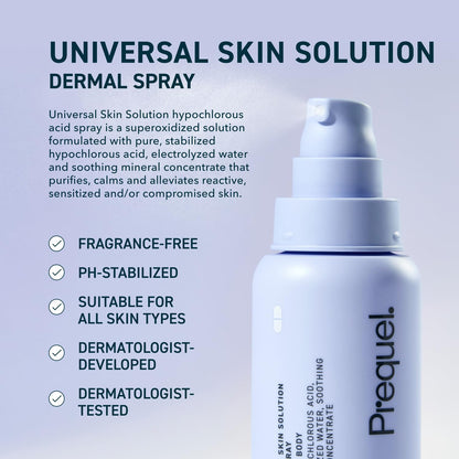 Universal Skin Solution Hypochlorous Acid Spray For Face + Body