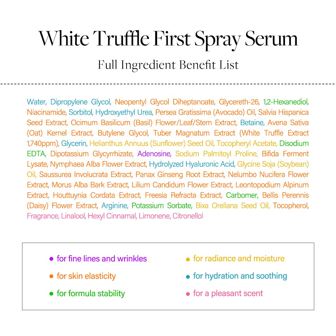 White Truffle First Spray Serum