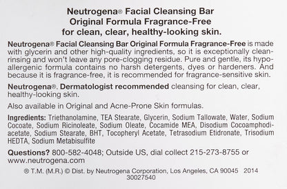 Facial Cleansing Bar Original Formula Fragance Free