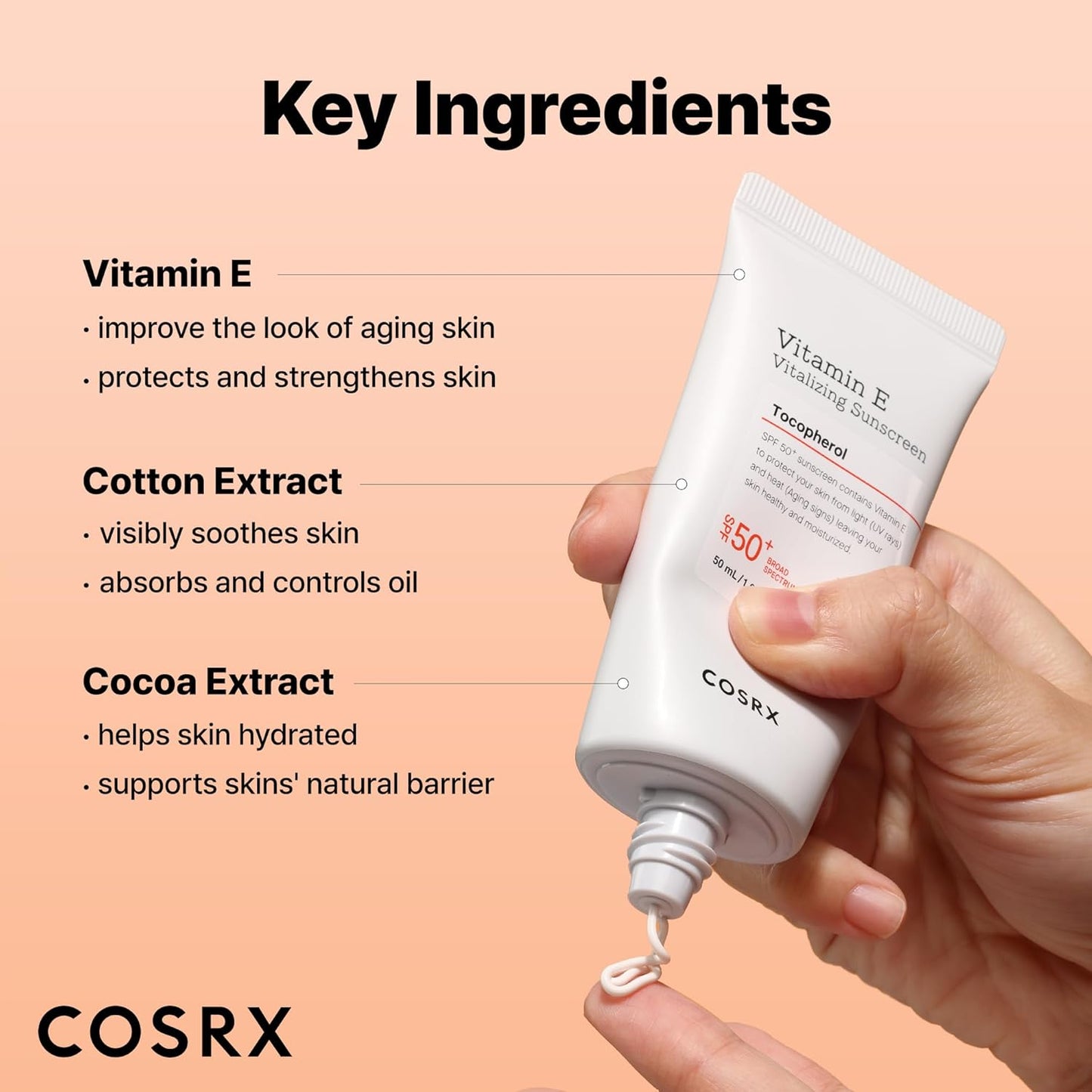 Vitamin E Vitalizing Sunscreen SPF 50