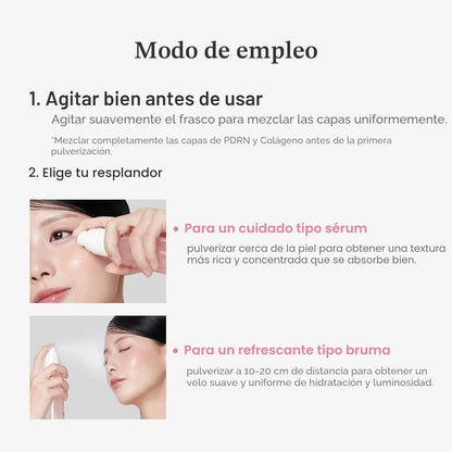 PDRN Pink Collagen Glow Jelly Mist Serum