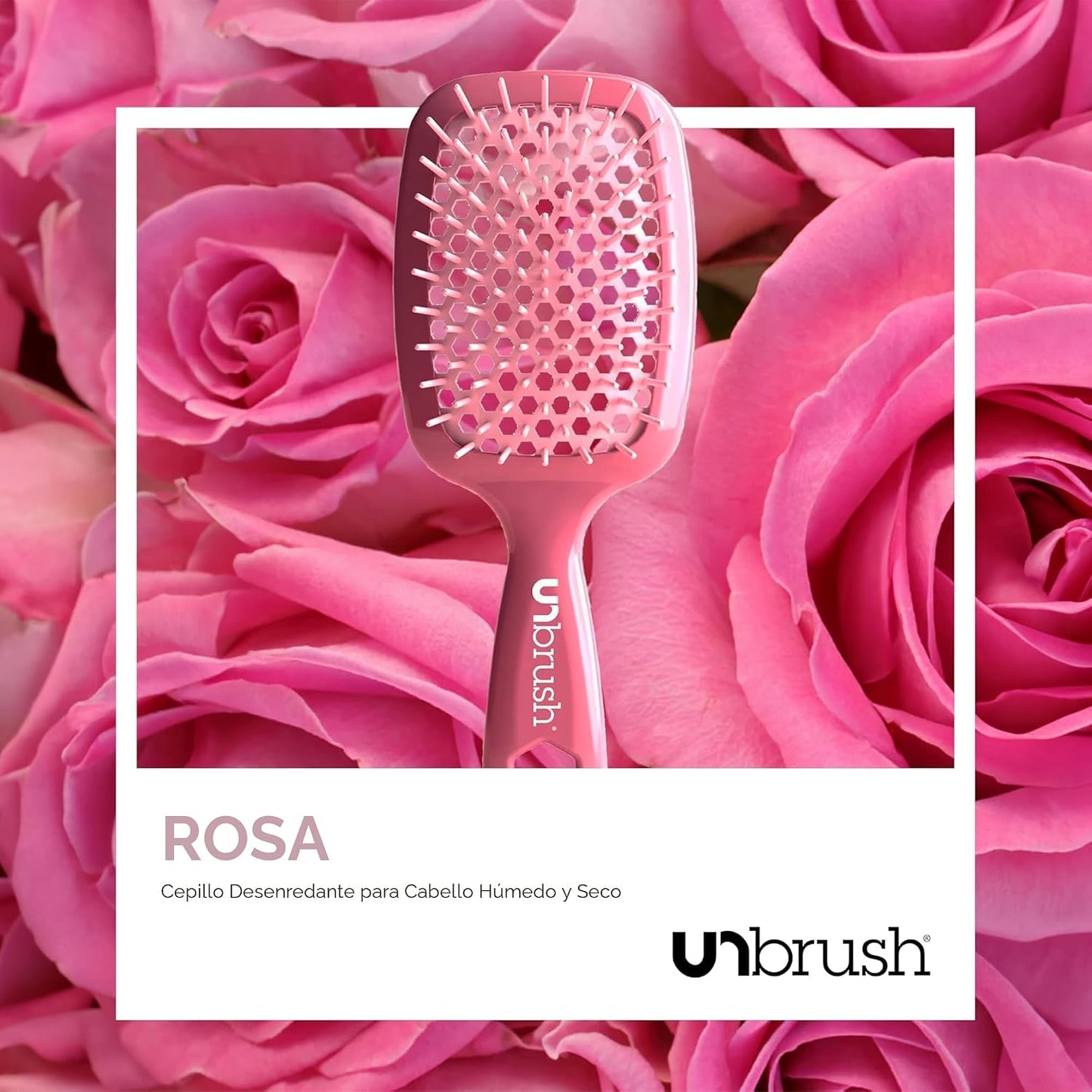 UNbrush Detangling Hair Brush Pastel