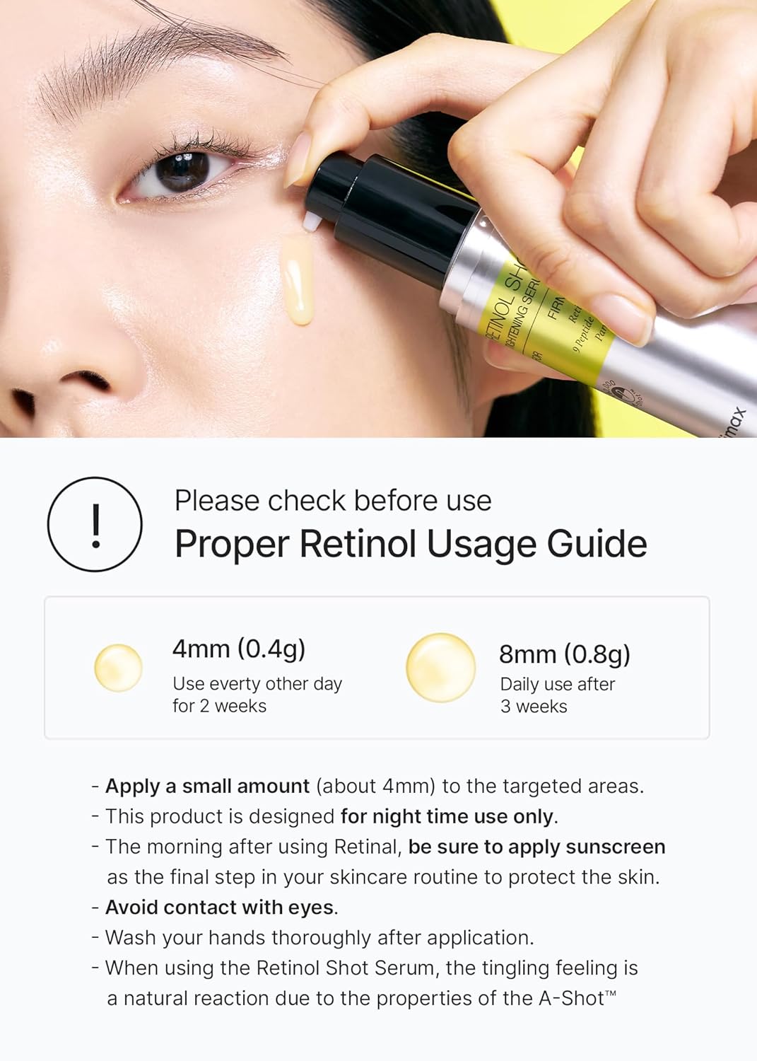 The Vita-A Retinol Shot Tightening Serum