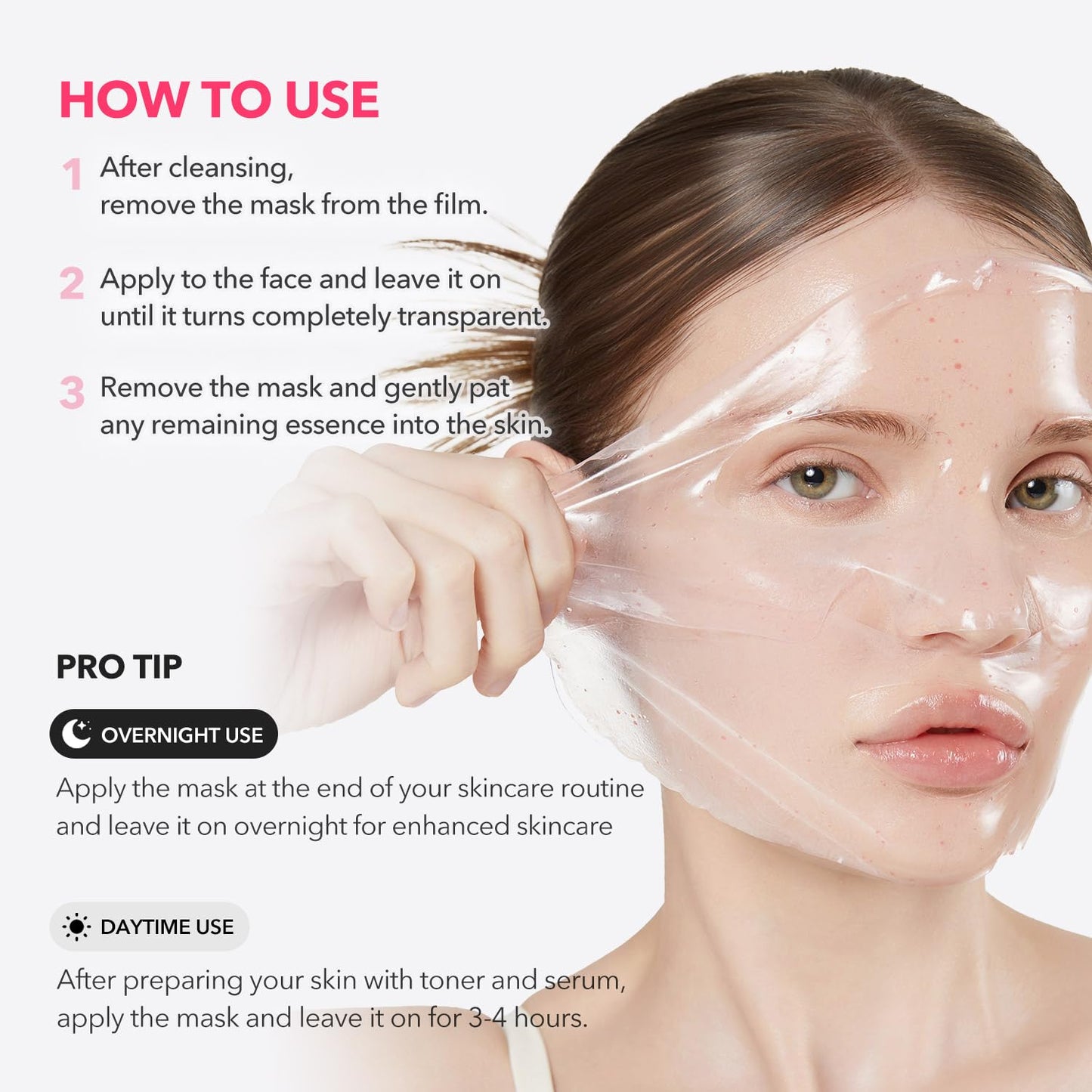 TXA Pink Capsule Gel Mask