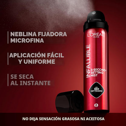 Infallible 3-Second Setting Spray Mist 36H