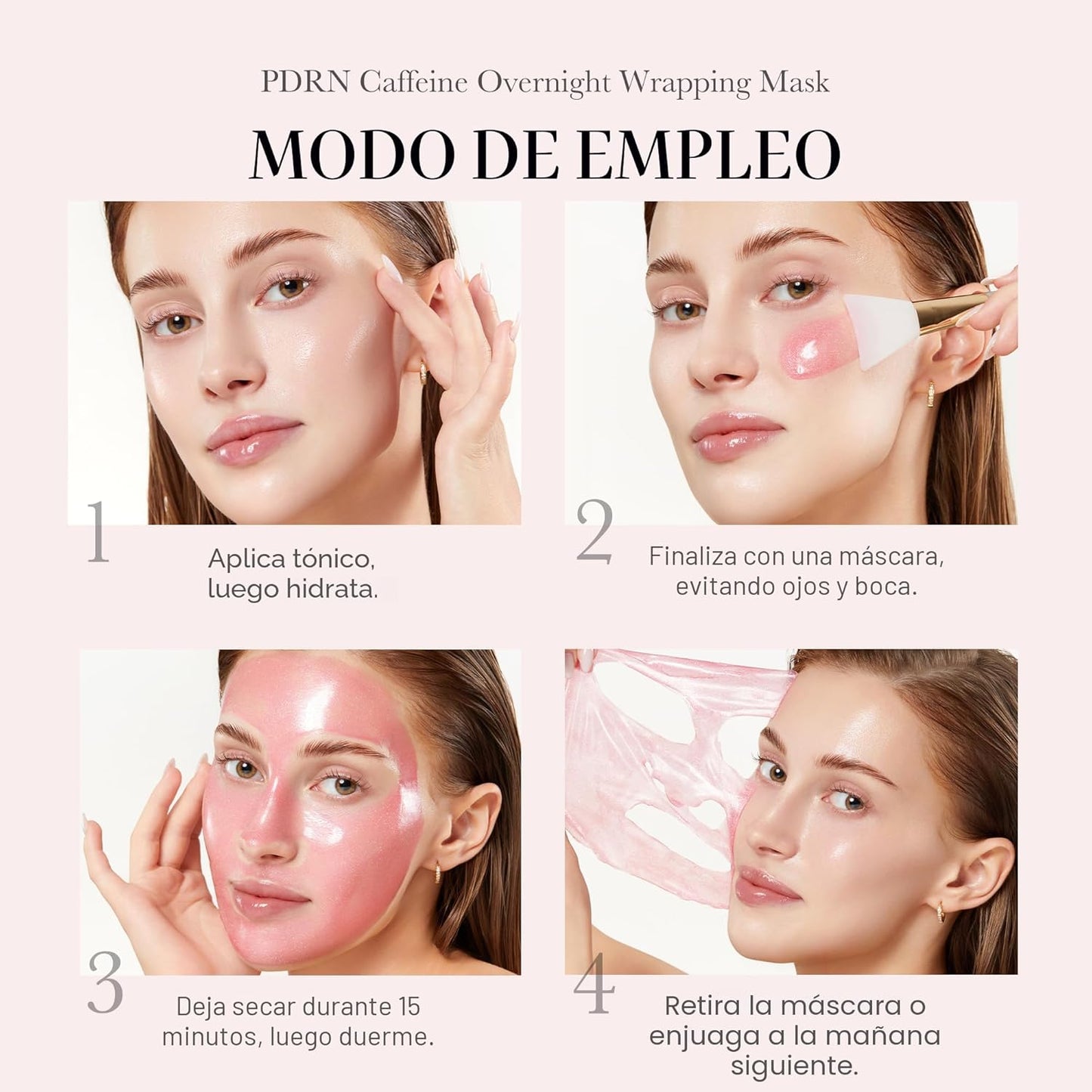 PDRN Pink Caffeine Night Wrapping Mask