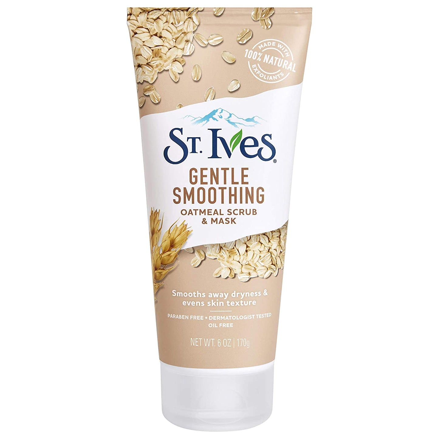 Gentle Smoothing Face Scrub and Mask Oatmeal