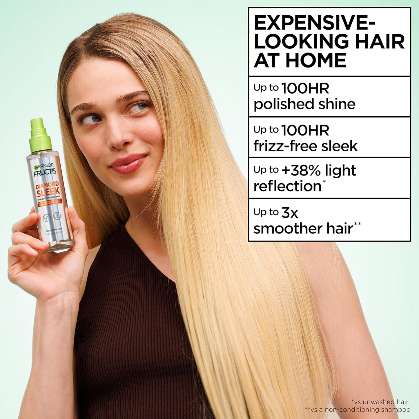 Diamond Sleek Shine-Coat Smoothing Spray