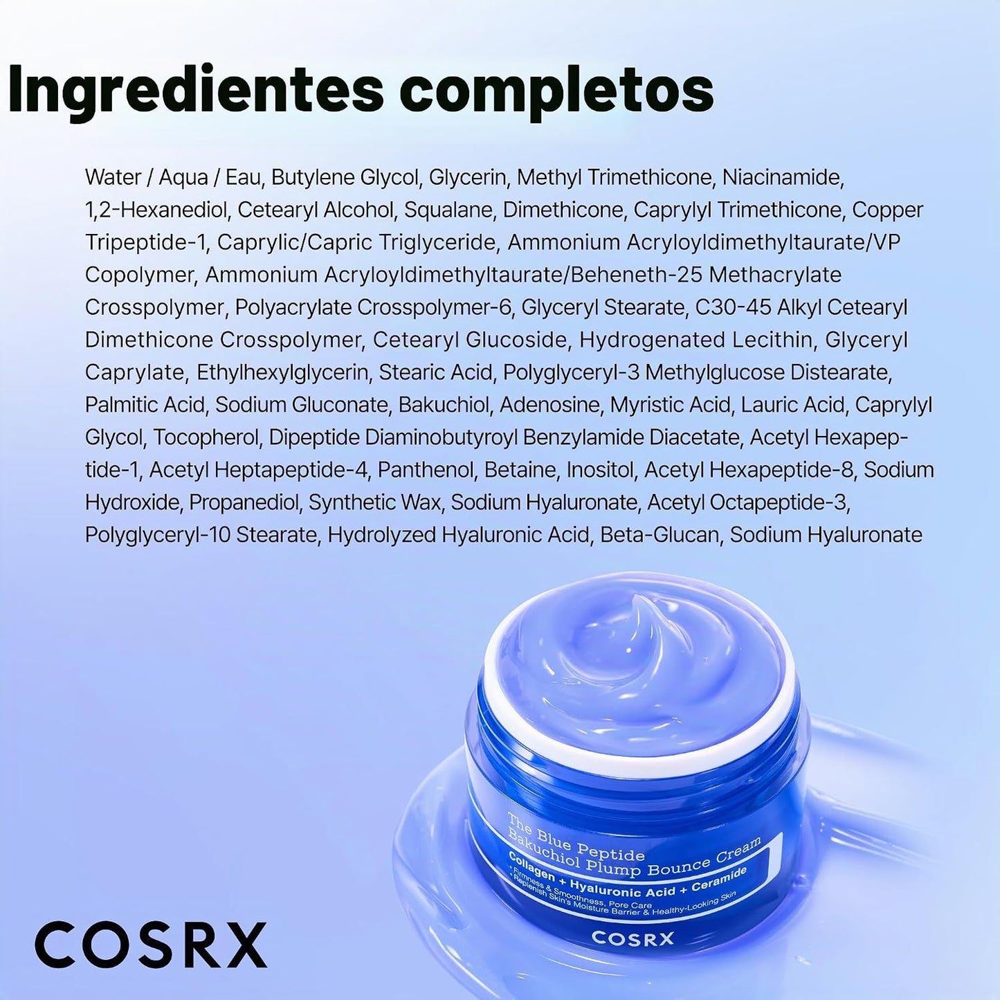 The Blue Peptide Bakuchiol Plump Bounce Cream