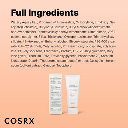 Vitamin E Vitalizing Sunscreen SPF 50