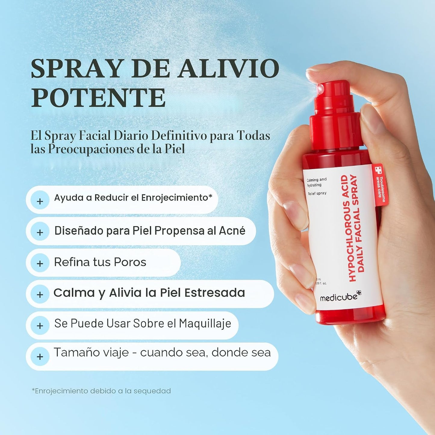 Hypochlorous Acid Power Soothing Spray Travel Size