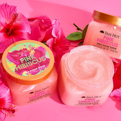 Pink Hibiscus Shea Sugar Scrub