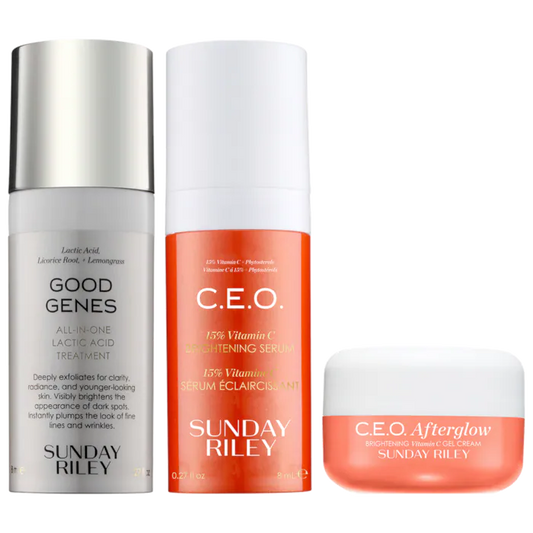 Good Genes Serum, CEO Serum & CEO Afterglow Gift Trial Size Set