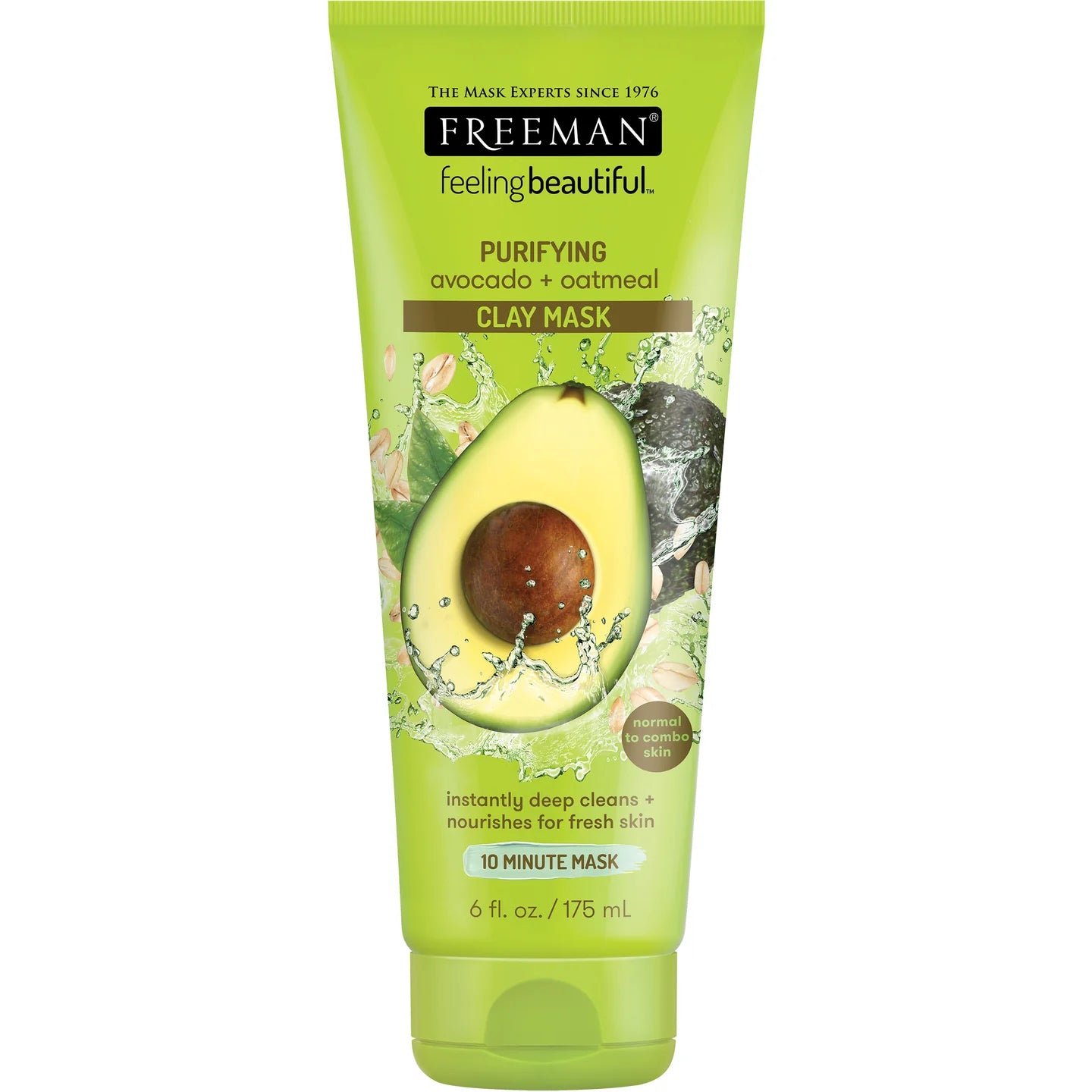 Purifying Avocado & Oatmeal Clay Mask