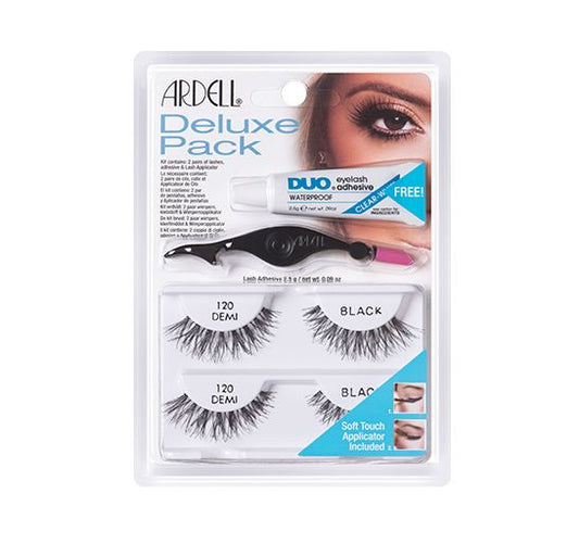 Deluxe Pack Lashes 120 Black with Applicator