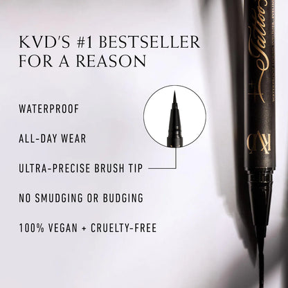 Mini Tattoo Liner Vegan Waterproof Liquid Eyeliner