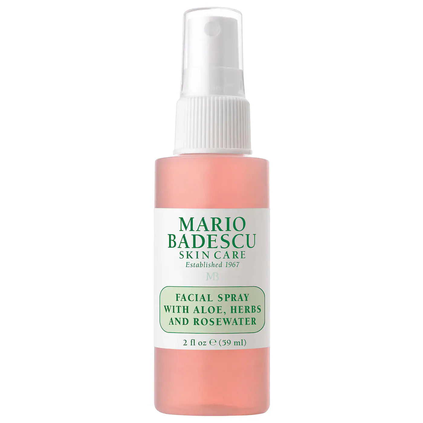 Mini Facial Spray with Aloe, Herbs and Rosewater