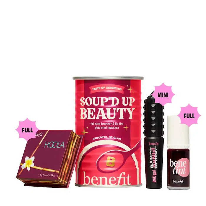 Soup'd Up Beauty - Benetint, Hoola Bronzer and Mini BADgal BANG! Set