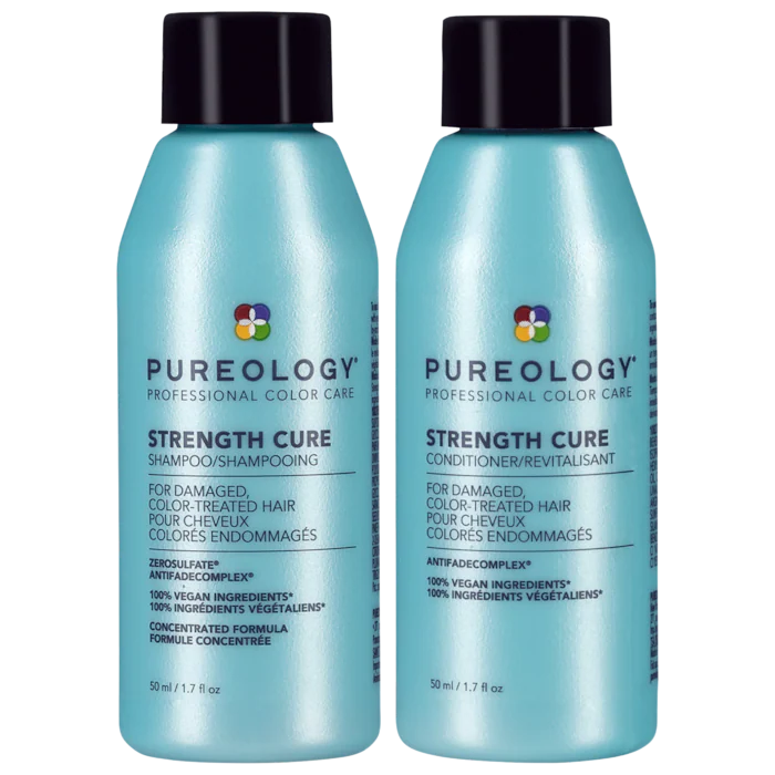 Mini Strength Cure Shampoo & Conditioner Set