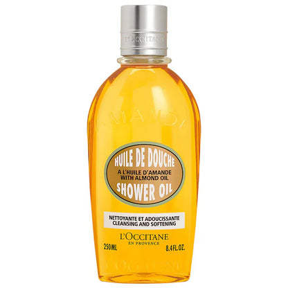 Cleansing And Softening Shower Oil With Almond Oil